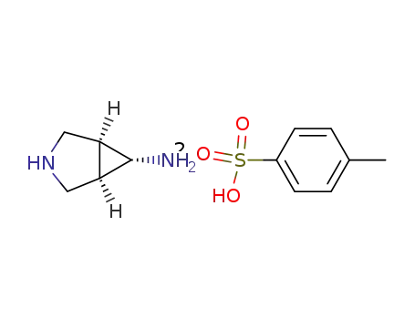 Molecular Structure of 256369-34-3 (3-azabicyclo[3.1.0]hexan-6-aMine 4-Methylbenzenesulfonate)