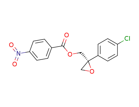 4-Nitro-benzoic acid (R)-2-(4-chloro-phenyl)-oxiranylmethyl ester