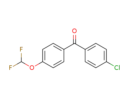 Methanone, (4-chlorophenyl)[4-(difluoromethoxy)phenyl]-