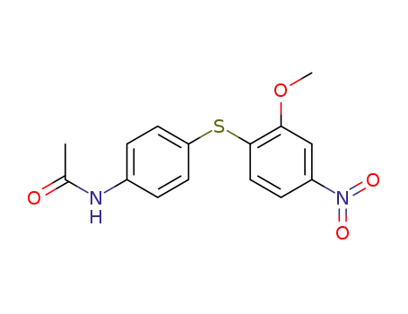 acetic acid-[4-(2-methoxy-4-nitro-phenylsulfanyl)-anilide]
