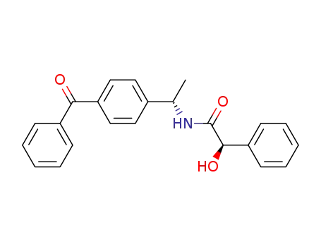 (R)-N-[(S)-1-(4-Benzoyl-phenyl)-ethyl]-2-hydroxy-2-phenyl-acetamide