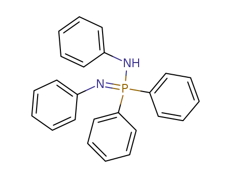 Molecular Structure of 17985-98-7 (Diphenyl(anilino)(phenylimino)phosphorane)