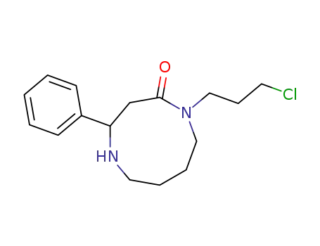 1-(3-chloropropyl)-4-phenyl-1,5-diazacyclononan-2-one