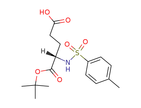 Molecular Structure of 94430-73-6 (N-Tosyl-L-glutaminsaeure-1-tert.-butylester)