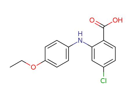 4-Chloro-2-p-phenetidino-benzoic acid