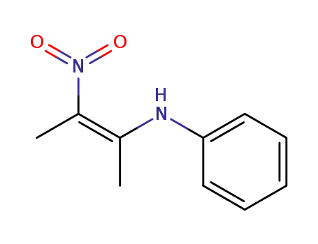 Benzenamine, N-(1-methyl-2-nitro-1-propenyl)-, (Z)-