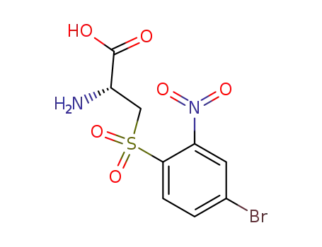 Acetic acid, amino[(4-bromo-2-nitrophenyl)sulfonyl]-, (2S)-
