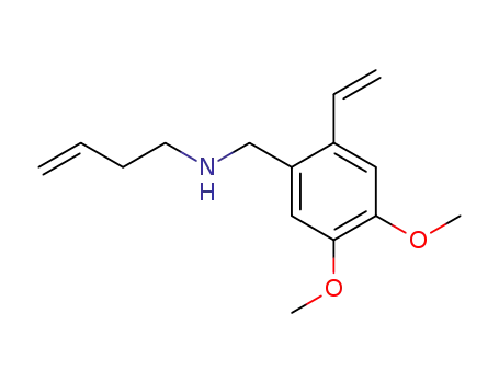 2-ethenyl-4,5-dimethoxy-N-3-butenyl-benzenenemethanamine