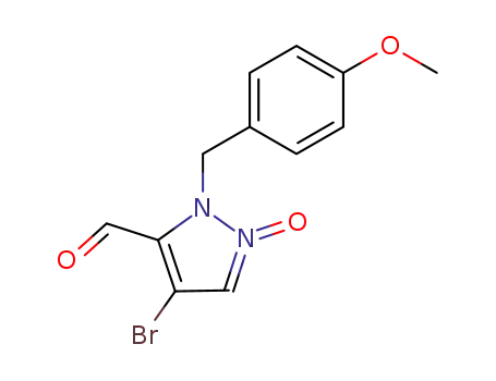 1H-Pyrazole-5-carboxaldehyde, 4-bromo-1-[(4-methoxyphenyl)methyl]-,
2-oxide
