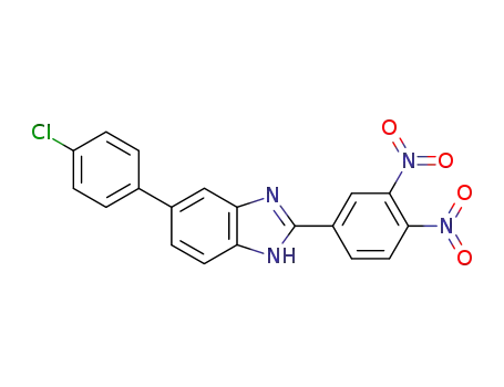 2-(3,4-dinitrophenyl)-5-(p-chlorophenyl)benzimidazole