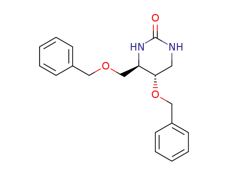 (4R,5S)-5-Benzyloxy-4-benzyloxymethyl-tetrahydro-pyrimidin-2-one