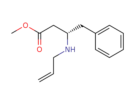 methyl (S)-3-allylamino-4-phenylbutanoate