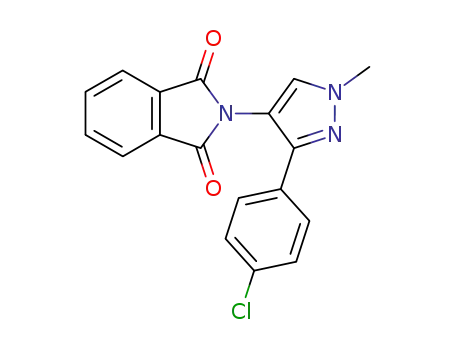 2-[3-(4-Chloro-phenyl)-1-methyl-1H-pyrazol-4-yl]-isoindole-1,3-dione