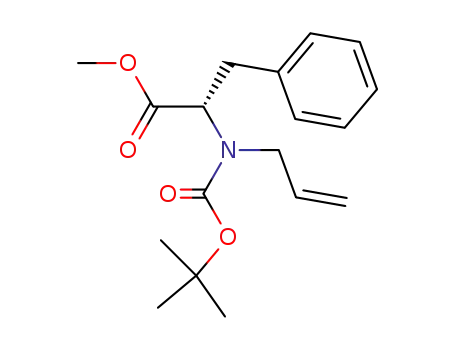 L-Phenylalanine, N-[(1,1-dimethylethoxy)carbonyl]-N-2-propenyl-, methyl
ester