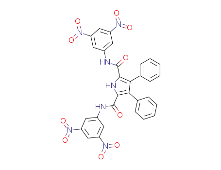 Molecular Structure of 566932-85-2 (N,N'-bis(3,5-dinitrophenyl)-3,4-diphenyl-1H-pyrrole-2,5-dicarboxamide)