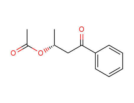 Molecular Structure of 578020-31-2 (1-Butanone, 3-(acetyloxy)-1-phenyl-, (3R)-)