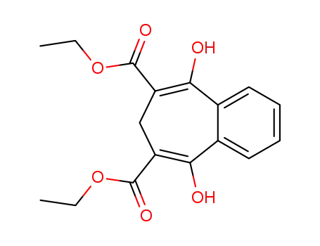 diethyl 5,9-dihydroxy-7H-benzo[a] cycloheptene-6,8-dicarboxylate