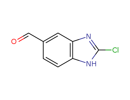 1H-Benzimidazole-6-carboxaldehyde, 2-chloro-