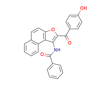 Benzamide, N-[2-(4-hydroxybenzoyl)naphtho[2,1-b]furan-1-yl]-
