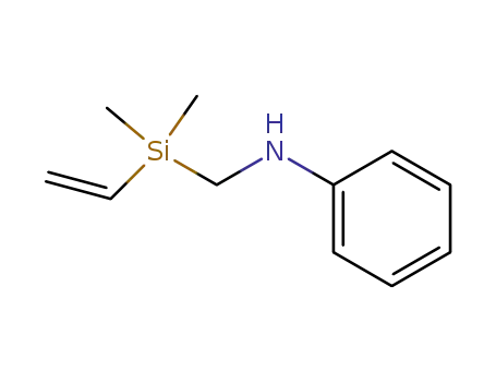 N-{[Ethenyl(dimethyl)silyl]methyl}aniline