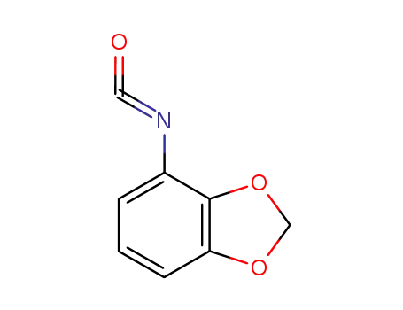 Molecular Structure of 90049-79-9 (1,3-Benzodioxole, 4-isocyanato-)