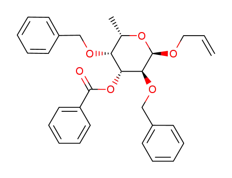 allyl 3-O-benzoyl-2,4-di-O-benzyl-α-L-fucopyranoside