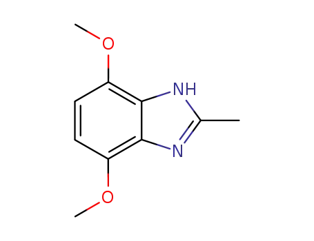 Molecular Structure of 99922-32-4 (1H-Benzimidazole,4,7-dimethoxy-2-methyl-(9CI))