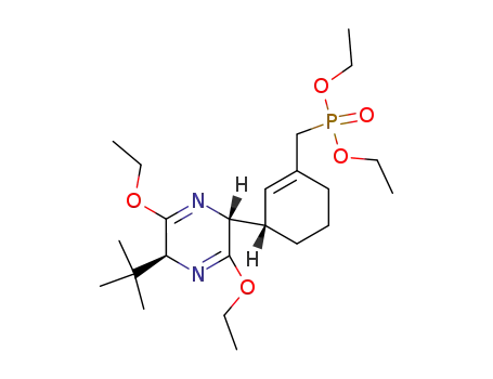 [(S)-3-((2R,5S)-5-tert-Butyl-3,6-diethoxy-2,5-dihydro-pyrazin-2-yl)-cyclohex-1-enylmethyl]-phosphonic acid diethyl ester