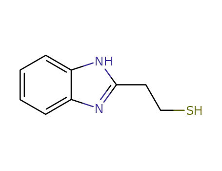 Molecular Structure of 2242-96-8 (1H-Benzimidazole-2-ethanethiol(9CI))