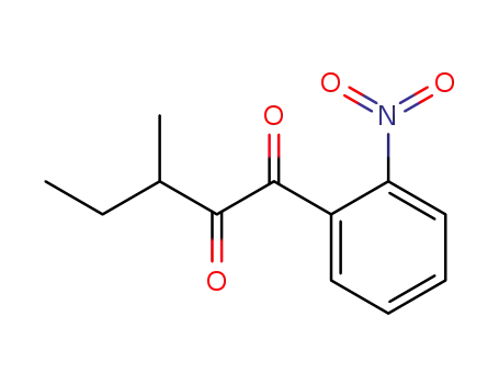 3-methyl-1-(2-nitro-phenyl)-pentane-1,2-dione