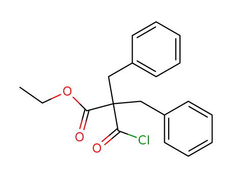 dibenzyl-malonic acid ethyl ester chloride