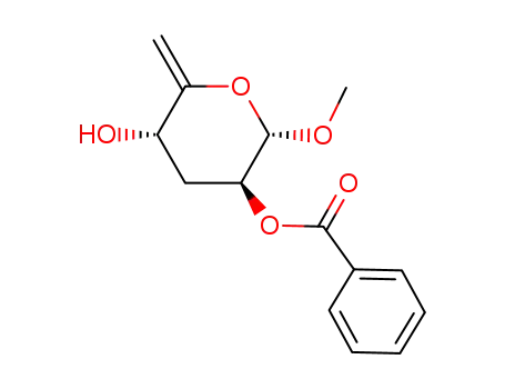 methyl 2-O-benzoyl-3,6-dideoxy-α-D-threo-hex-5-enopyranoside