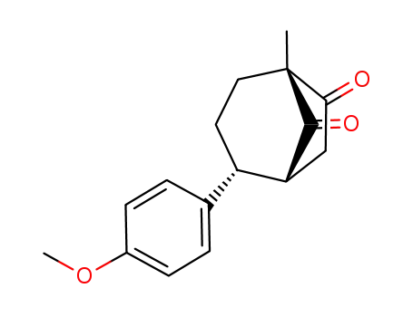 2-endo-(4-methoxyphenyl)-2-exo-hydro-5-methylbicylo<3.2.1>octane-6,8-dione