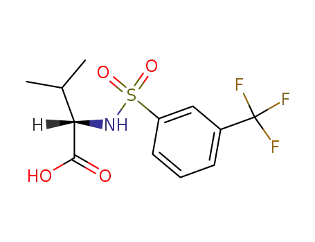 (S)-3-Methyl-2-(3-trifluoromethyl-benzenesulfonylamino)-butyric acid