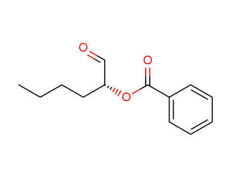 Hexanal, 2-(benzoyloxy)-, (2R)-