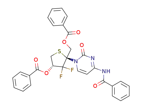 C<sub>30</sub>H<sub>23</sub>F<sub>2</sub>N<sub>3</sub>O<sub>6</sub>S