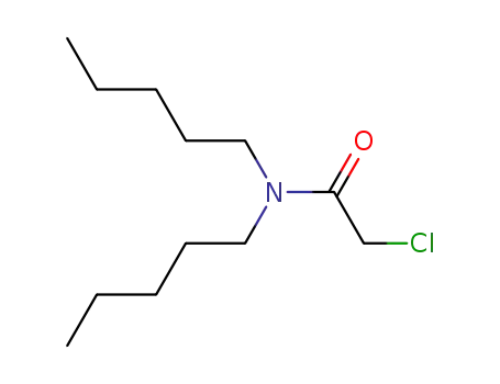 Molecular Structure of 2567-60-4 (2-chloro-N,N-dipentylacetamide)