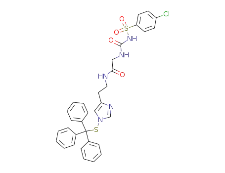 C<sub>33</sub>H<sub>30</sub>ClN<sub>5</sub>O<sub>4</sub>S<sub>2</sub>