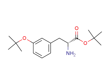 2-amino-3-(3-<i>tert</i>-butoxy-phenyl)-propionic acid <i>tert</i>-butyl ester