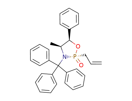 (2S,4S,5R)-2-Allyl-4-methyl-5-phenyl-3-trityl-[1,3,2]oxazaphospholidine 2-oxide