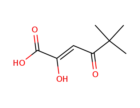 (Z)-2-hydroxy-5,5-dimethyl-4-oxohex-2-enoic acid