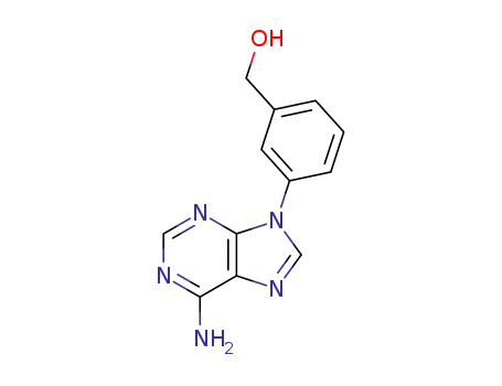 9-[m-(hydroxymethyl)phenyl]adenine