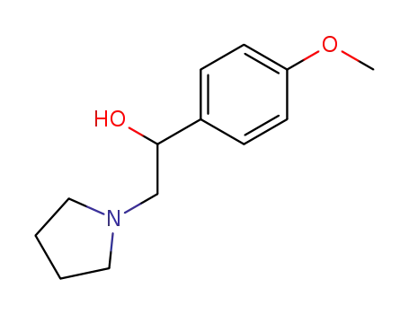 1-Pyrrolidineethanol, a-(4-methoxyphenyl)-