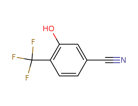 Molecular Structure of 731002-50-9 (3-cyano-6-trifluoromethylphenol)