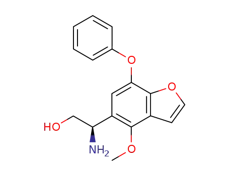 (R)-2-Amino-2-(4-methoxy-7-phenoxy-benzofuran-5-yl)-ethanol