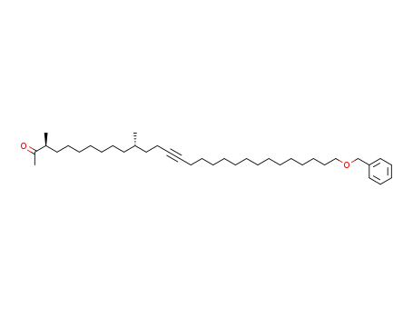 (3S,11S)-29-benzyloxy-3,11-dimethylnonacos-14-yn-2-one