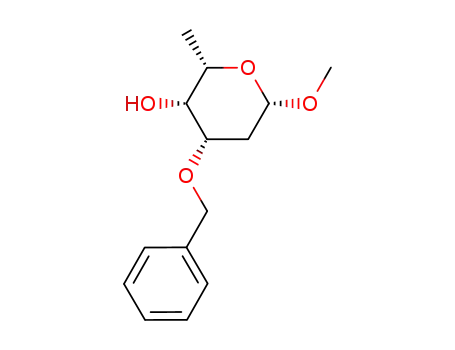 methyl-3-O-benzyl-2,6-didesoxy-β-L-lyxo-hexopyranoside