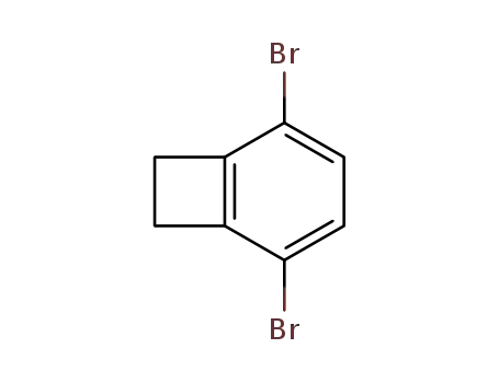 Molecular Structure of 145708-71-0 (Bicyclo[4.2.0]octa-1,3,5-triene, 2,5-dibromo-)