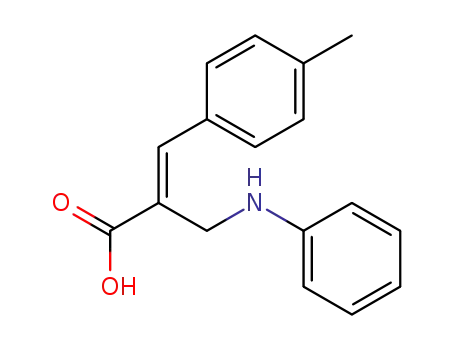 2-phenylaminomethyl-3-<i>p</i>-tolyl-acrylic acid