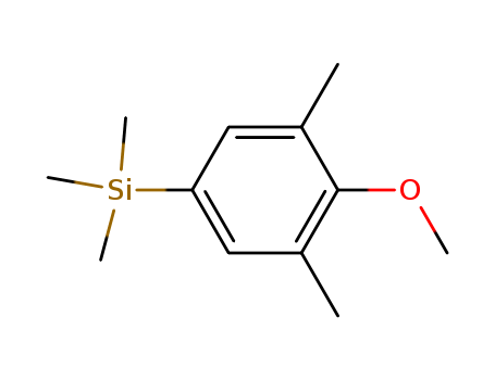 1-(TRIMETHYLSILYL)-3,5-DIMETHYL-4-METHOXYBENZENE